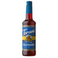 Torani Syrup, Sugar Free, Raspberry, 750 Millilitre